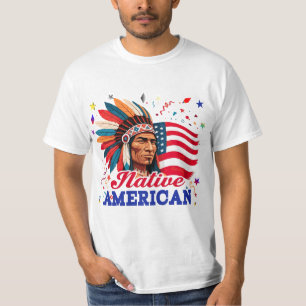 Camiseta Americano nativo