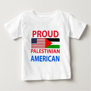 Camiseta Americano palestino orgulhoso