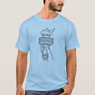 Camiseta Americano Patriótico (1b)