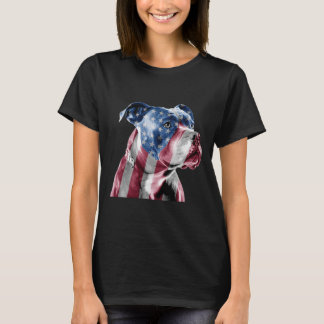 Camiseta Americano Pitbull Terrier Dog Lover Animal Pet Own