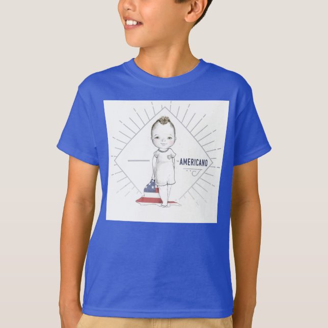 Camiseta Americano Raglan (Frente)