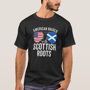 Camiseta Americano Raízes Escocesas Usa Escócia F