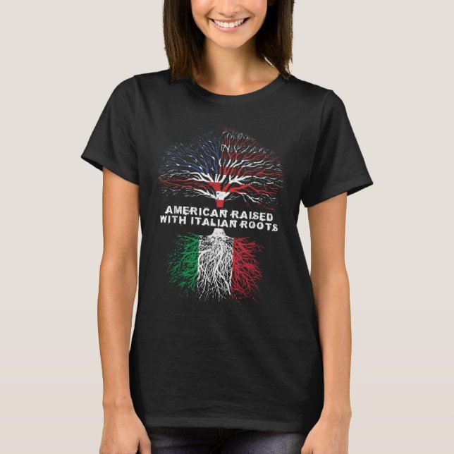 Camiseta Americano Raízes Italianas (Frente)