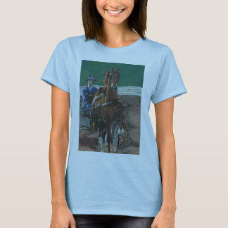 Camiseta Americano Saddlebred - chicote de fios fino