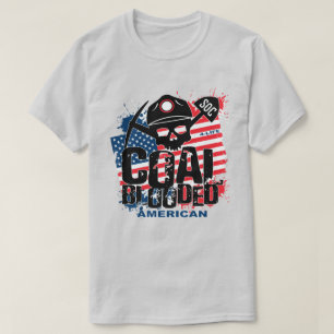 CAMISETA AMERICANO SANGUINÁRIO CARVÃO