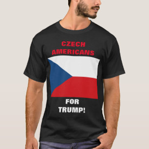 CAMISETA AMERICANOS CHECOS PARA TRUMP!