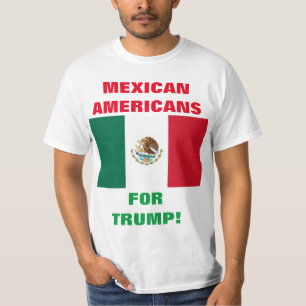 CAMISETA AMERICANOS MEXICANOS PARA TRUMP!