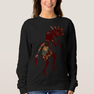 Camiseta Americanos nativos Cultura Dançando Kokopelli 3 Fa