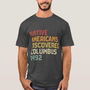 Camiseta americanos nativos Detectados Anticorpo Columbus 1