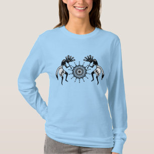 Camiseta Americanos nativos - Sun Dancing Kokopelli 1