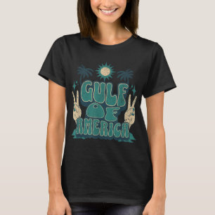 Camiseta Américas Golfo Trump México Presidente Americano T