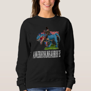 Camiseta Americolnsaurus Rex America Rex Abraham Lincoln
