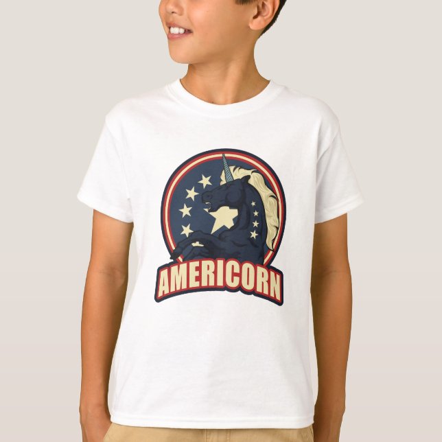 Camiseta Americorn 4 de julho (Frente)