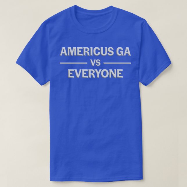 Camiseta Americus GA VS All TShirt (Frente do Design)