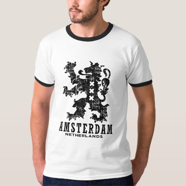 Camiseta Amesterdã Países Baixos (Frente)