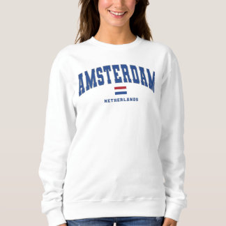 Camiseta Amesterdã - Países Baixos - Estilo do Colégio Vint