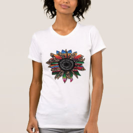 Camiseta Ametist Raine Designs Surgida Colorida