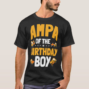 Camiseta Amfa Do Bday De Trabalhador De Construção De Menin
