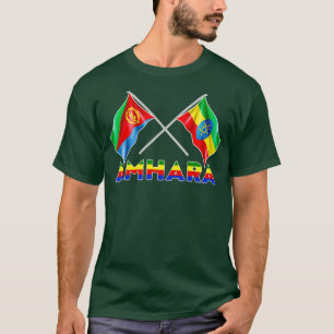 Camiseta Amhara Etiópia Eritreia Abyssinia Africa TDesign