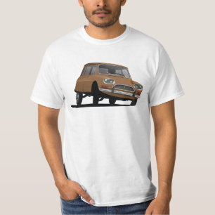 Camiseta Ami 8 de Citroën, ilustração, marrom à direita
