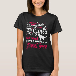 Camiseta Amiga das Meninas Nunca Teve um Amante de Gato Mar