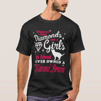 Camiseta Amiga das Meninas Nunca Teve um Amante de Gato Mar