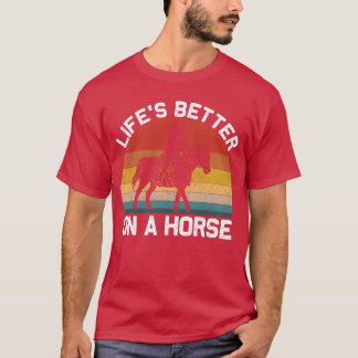 Camiseta Amiga do Cavalo Lover