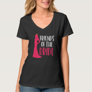 Camiseta Amigas Da Noiva Festa De Despedida De Solteira