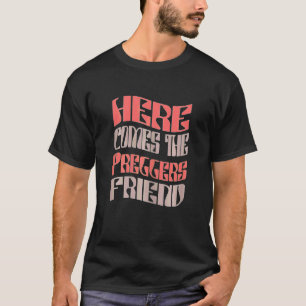 Camiseta Amigas Grávidas Retro Combinando Despedida de Solt