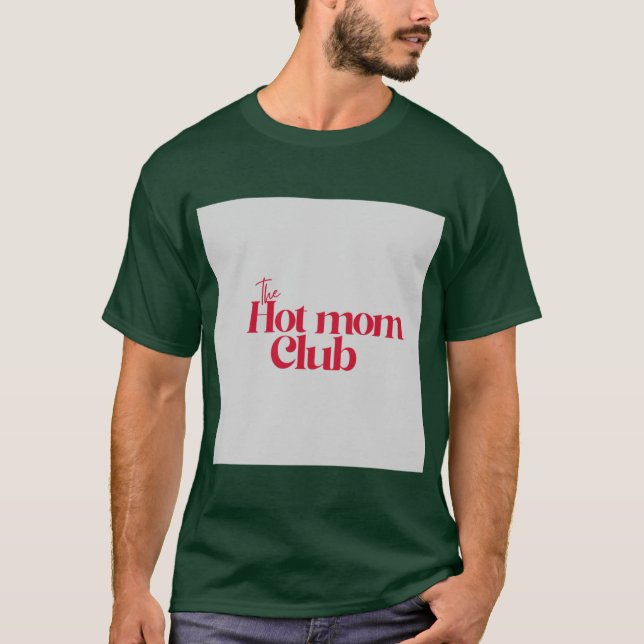 Camiseta Amigas mães quentes (Frente)
