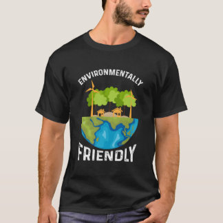 Camiseta Amigável ao Meio Ambiente Environt Environt