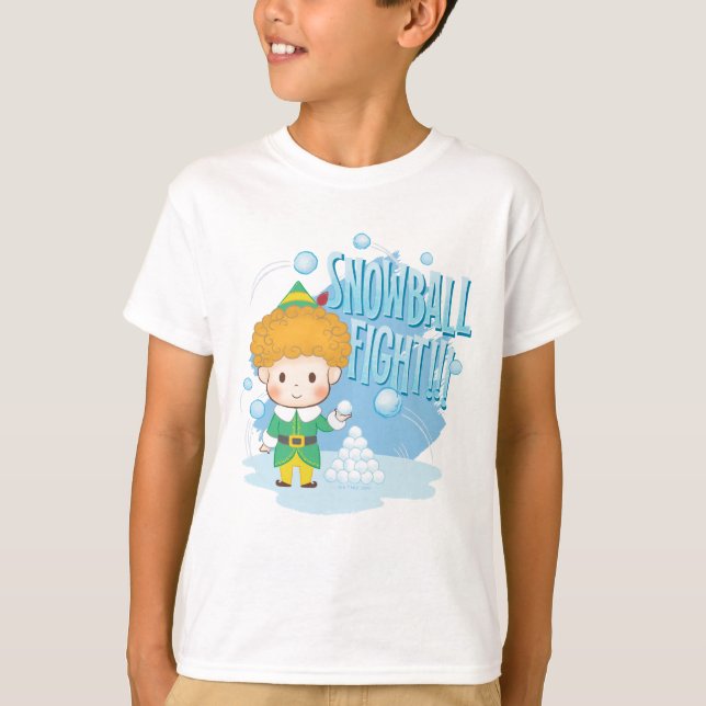 Camiseta Amigo, a Luta do Elf Snowball! (Frente)