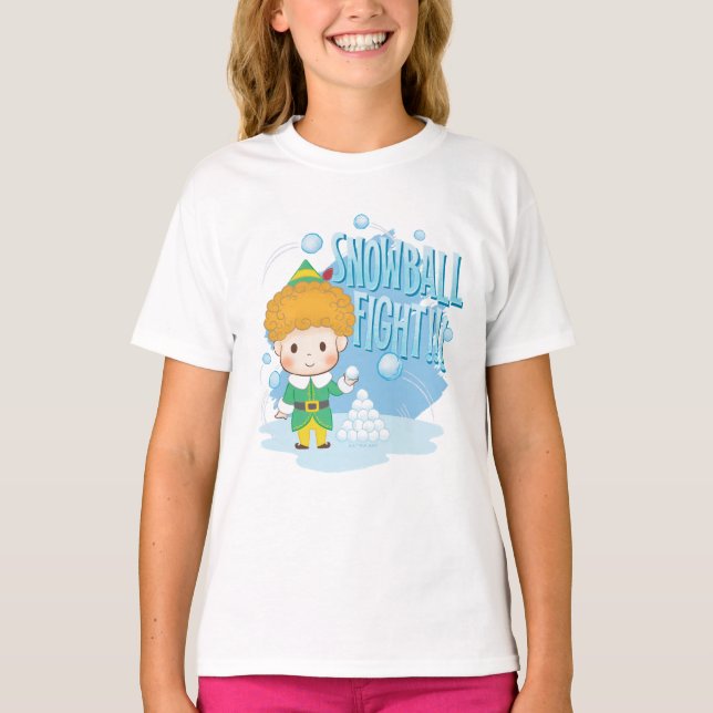 Camiseta Amigo, a Luta do Elf Snowball! (Frente)