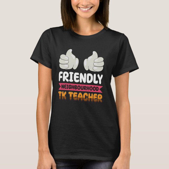 Camiseta Amigo bairro Tk Toacher Thumb (Frente)