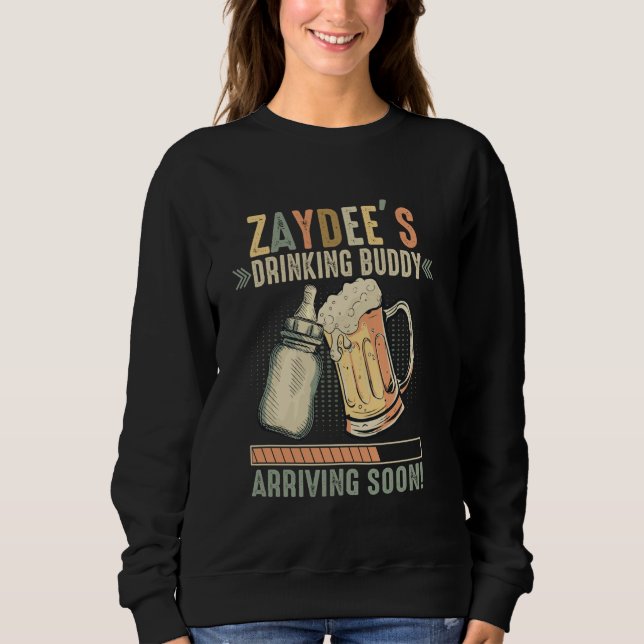 Camiseta Amigo Bebendo de Zaydee chegando em breve para ser (Frente)
