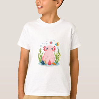 Camiseta Amigo Bolha Axolote