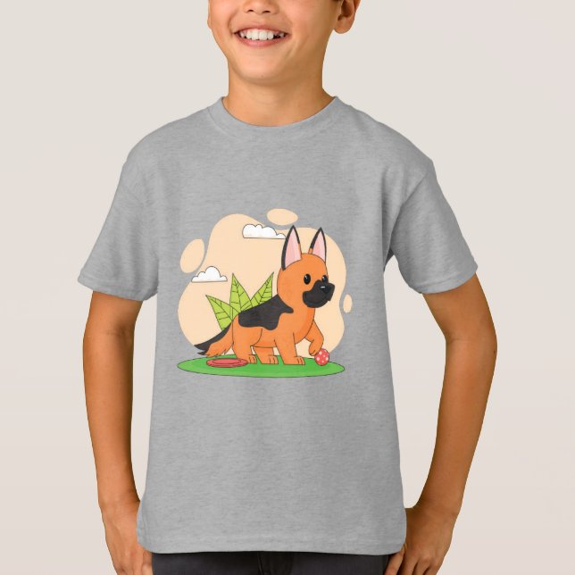 Camiseta Amigo Cachorro (Frente)
