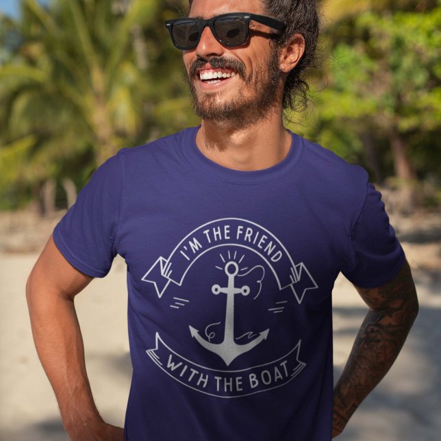 Camiseta Amigo Com O Barco (Criador carregado)