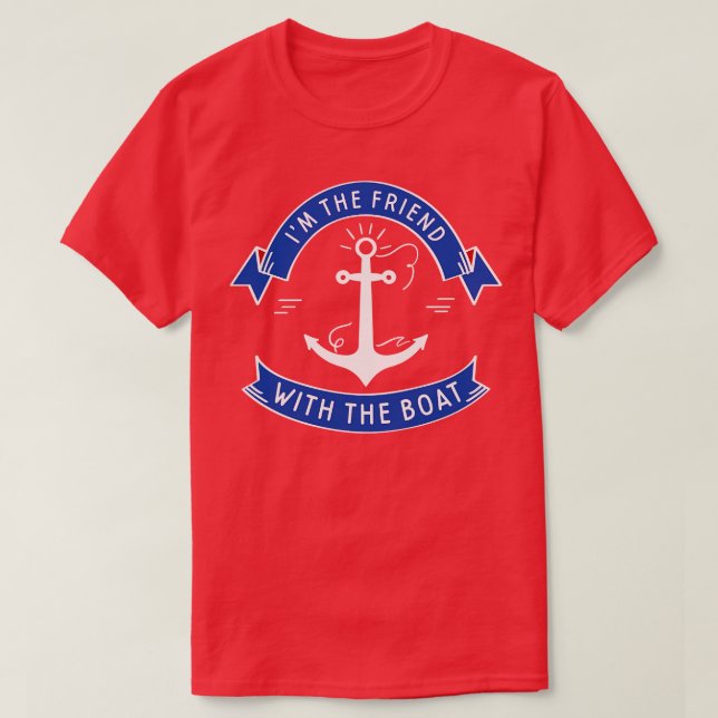 Camiseta Amigo Com O Barco (Frente do Design)