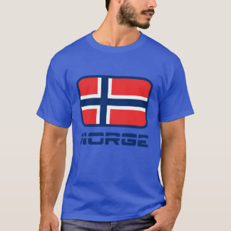 Camiseta Amigo da bandeira da Noruega