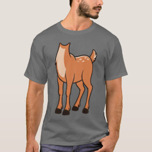 Camiseta Amigo da Fantasia de Veado Marrom para Homens e Mu