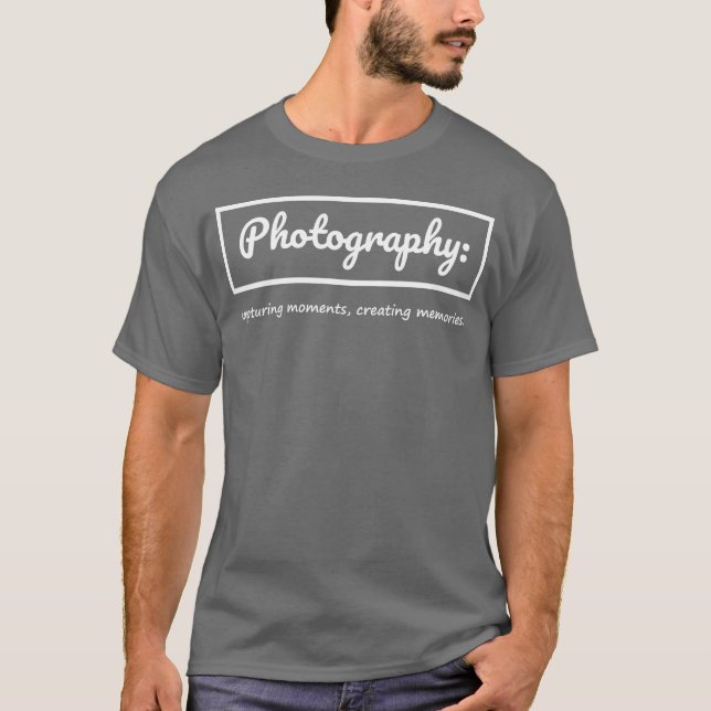 Camiseta Amigo da fotografia (Frente)