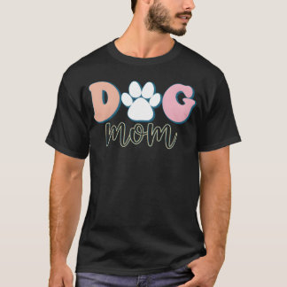 Camiseta amigo da mãe de cão retro