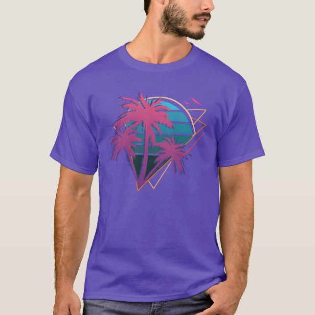 Camiseta Amigo da Neon Palmrees (Frente)