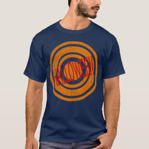 Camiseta Amigo da Palavra Vermelha Halloween
