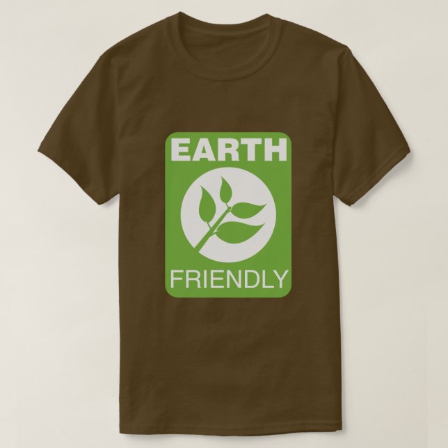 Camiseta Amigo da Terra (Frente do Design)
