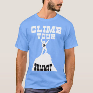 Camiseta Amigo de Citações Motivacionais Clime Your Summit