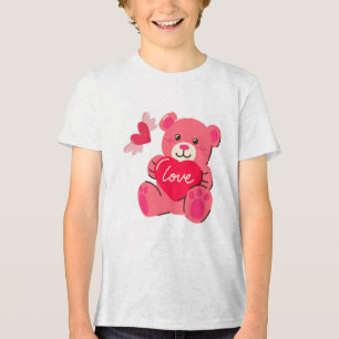 Camiseta Amigo de Desenho Animado Fofo e Adorável