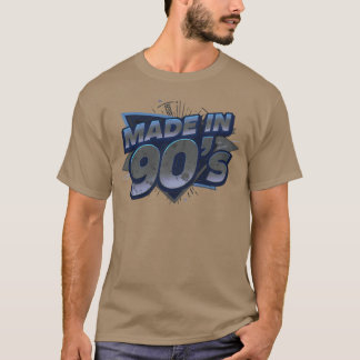 Camiseta Amigo de design de crachá retrô feito nos anos 90