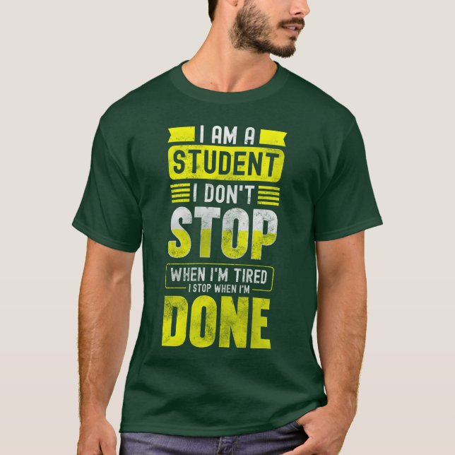 Camiseta Amigo de faculdade de estudo (Frente)